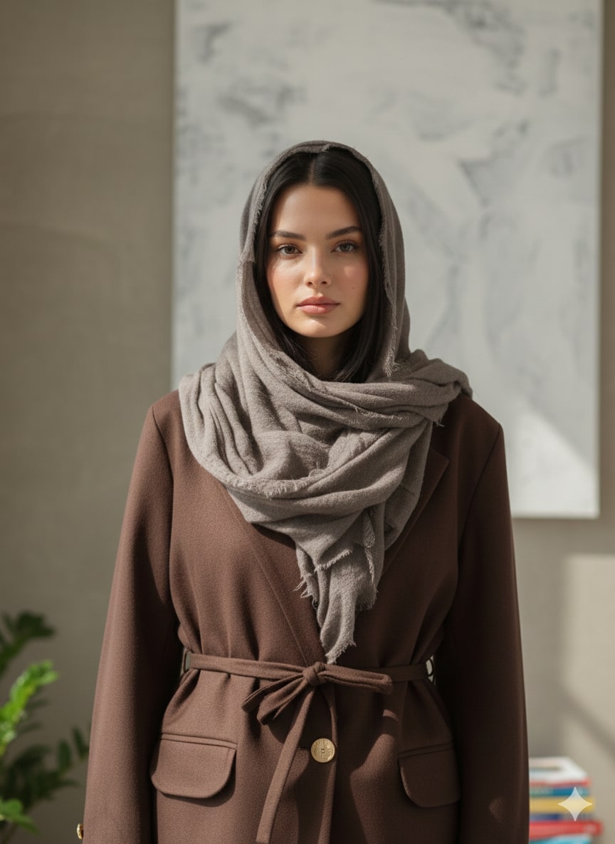 کت مخمل قهوهای با آستر C21 کت مخمل قهوهای با آستر C21